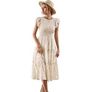 Elegant floral dress