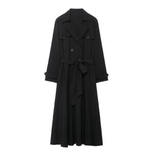 Commuting elegant windbreaker dress