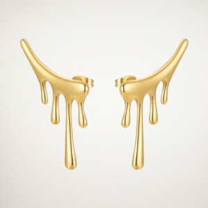 Melting Horn Statement Studs