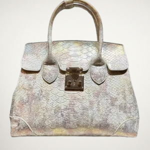 The Azure Viper Leather Bag