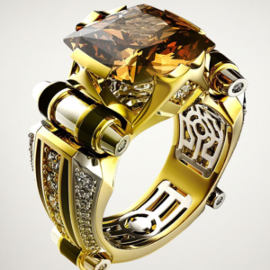 Steampunk Statement Ring