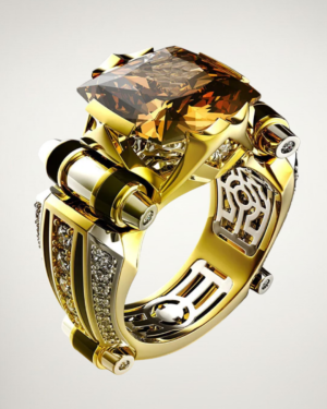 Steampunk Statement Ring