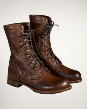 The Taylor Retro Lace-up Boots