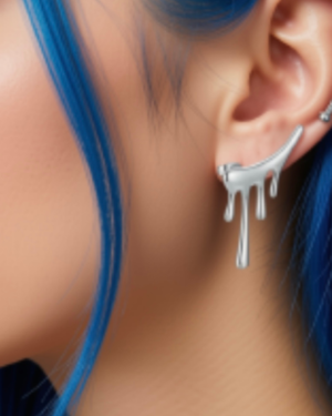 Melting Horn Statement Studs